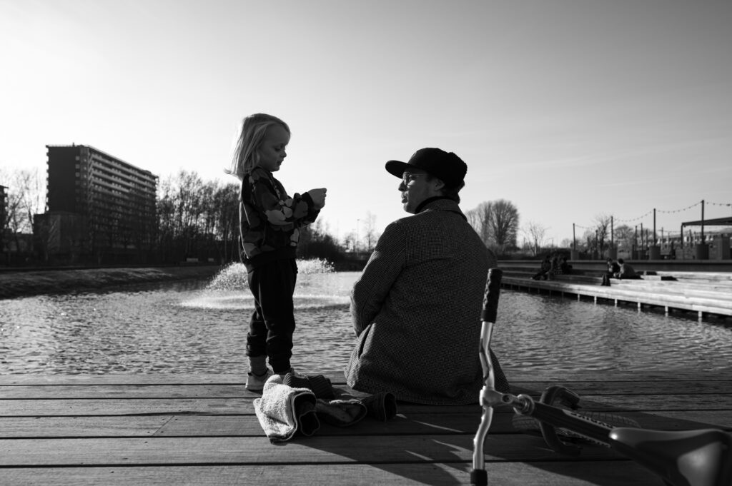 father and son