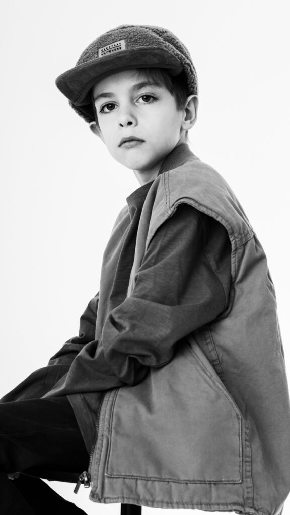 kinderfotografie kinderportret zwart wit tilburg