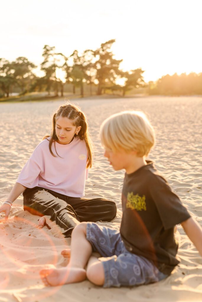 gezinsfotografie in de natuur (Tilburg) kinderportretten in de natuur